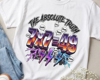 Y2K Graphic Tee, Comfort Colors, Viral Math Meme T-Shirt, &, Minimalist Aesthetic T-Shirt, Inappropriate Embarrassing T-Shirt, Gen Z