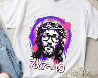 hm, Funny Sarcastic Math T-Shirt, 7x7, Inappropriate Embarrassing T-Shirt, Trendy Quote T-Shirt, Offensive Deranged T-Shirt, Gen Z, &