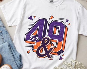 Minimalist Aesthetic T-Shirt, 7x7 meme, Viral Math Meme T-Shirt, Gen Z, Comfort Colors, hm, Y2K Graphic Tee