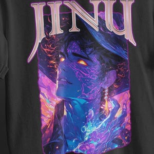 Kpop Demon Hunters T-shirt Gift For Women,Saja Girls Fan Poster,Jinu Manga Shirt,Demon Hunter Merch,Mira Pullover For Zoey,Kpop Huntrix Pin