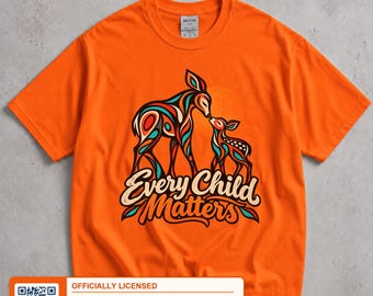 Every Child Matters Shirt, September 30 Orange Tee, National Day for Truth and Reconciliation, Indigenous Awareness T-Shirt, Orange Tee Gift