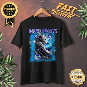 Yiff Furry t shirt, yiff in hell, unisex t shirt, expressive sensual shirt, inked beasts furry