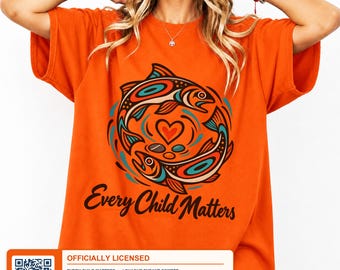 Every Child Matters T-Shirt, Indigenous Children Support Tee, Orange Shirt Day Apparel, Truth and Reconciliation Awareness Gift, Unisex Gift