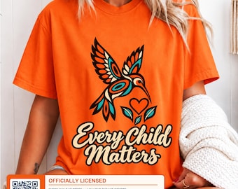 Every Child Matters Shirt, Bear and Cub Orange Tee, Indigenous Family Support, Truth and Reconciliation Awareness T-Shirt, Orange Shirt Gift