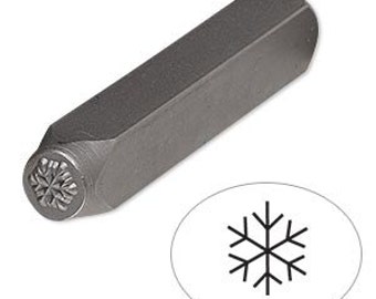 Steel Stamp Punch for Beading & Jewelry Making (Snowflake)
