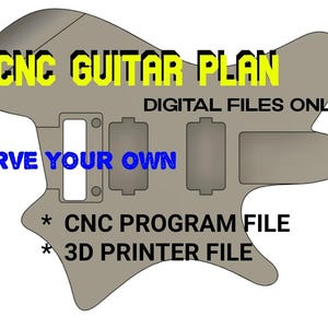 Cuerpo de guitarra Telecaster sin clavijero (HUMBUCKER HUMBUCKER) Archivo CNC / Modelo Fusion 360 (Descarga digital)