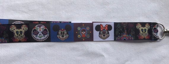 teacher gift party theme park cruise student work wedding Ribbon Lanyard just married mask holder Mickey Minnie Mouse honeymoon