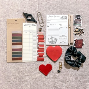 Mystery Bookish Bundle - Everything But The Book, Gift for Book Lovers