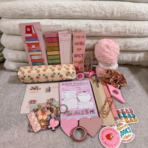 Mystery Bookish Bundle - Everything But The Book | Gift for Readers, Writers, and Stationary Lovers