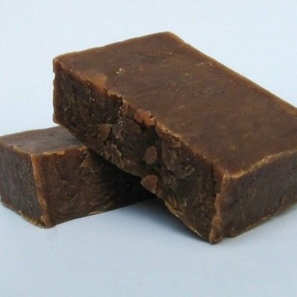 Natural Pine Tar Soap, Handmade in the UK. Might aid Eczema, Psoriasis, Rosacea and Acne symptoms