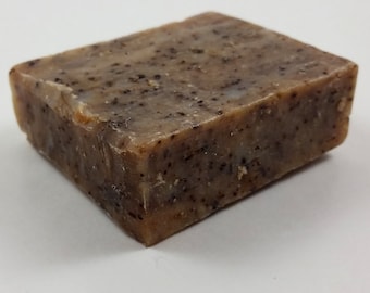 Ecocalm Handmade Coffee Soap-Scrub (cold process soap)