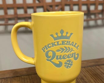 Pickleball Queen Travel Coffee Mug