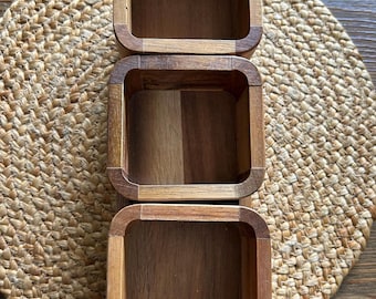 Wood Desk Organizer | Kitchen, Makeup, Jewelry Storage