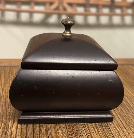 Vintage Bombay Wooden Jewelry Music Box