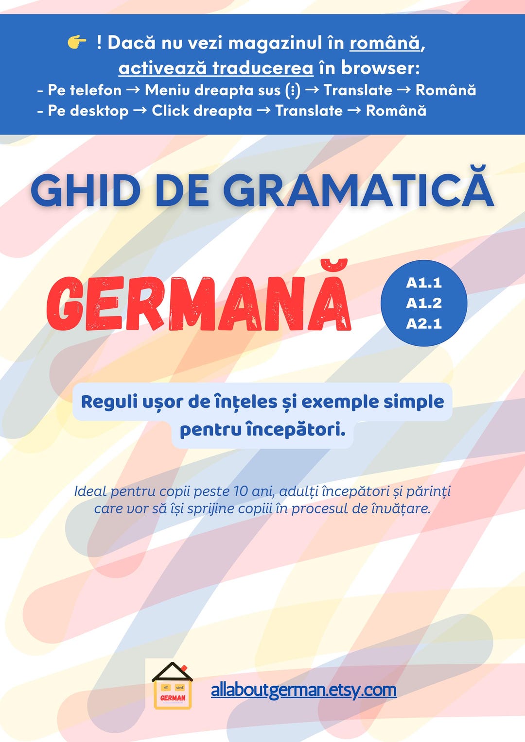 German Grammar Guide – A2.1 Level (A1.1, A1.2, A2.1) | Easy-to ...