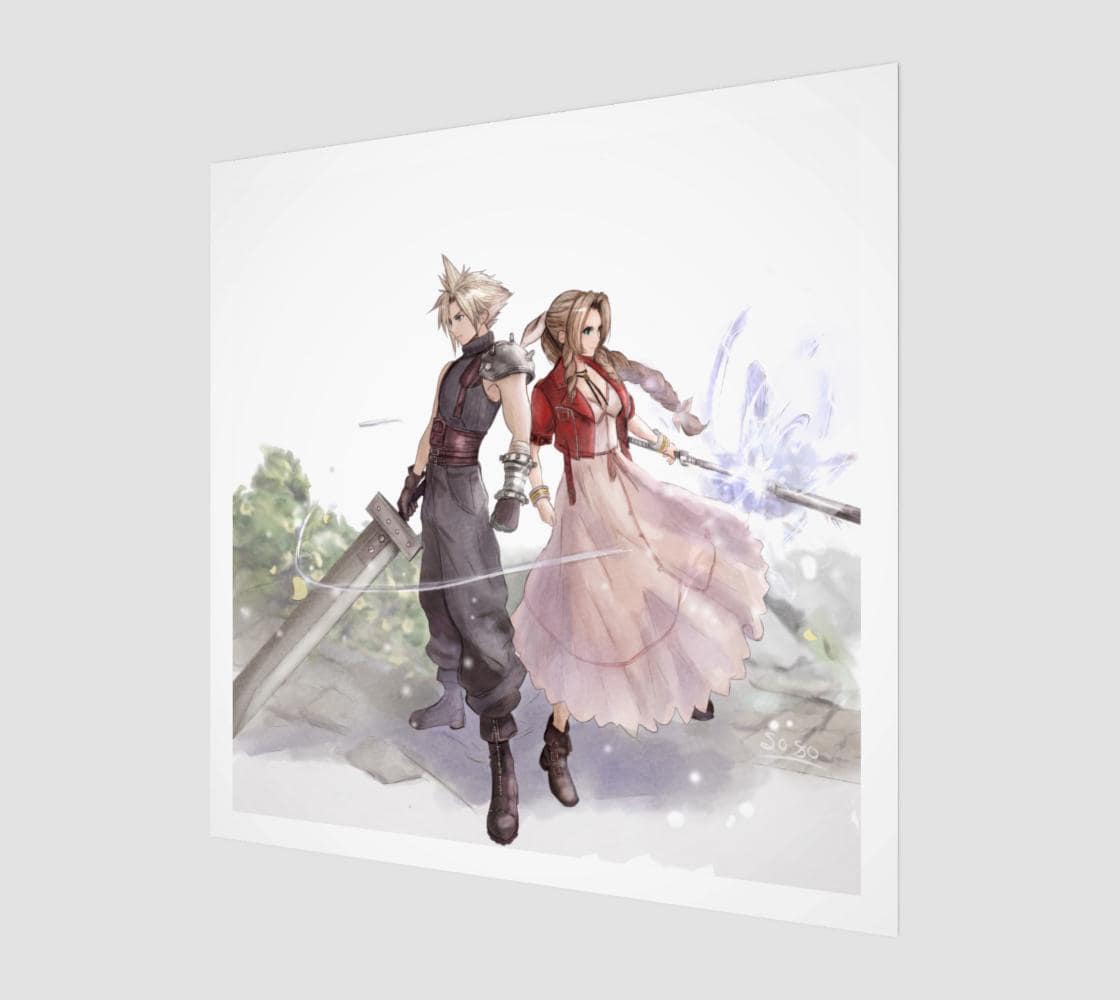 Cloud & Aerith – Final Fantasy VII Rebirth – Battle Ready