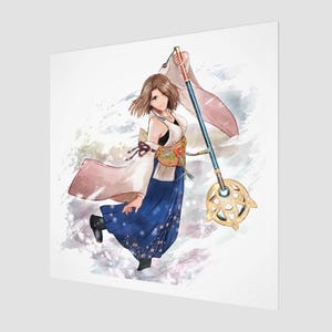 Yuna - Final Fantasy X - Limited Edition Art Print
