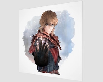 ファイナルファンタジーXVI ジョシュア - 限定版ファインアート