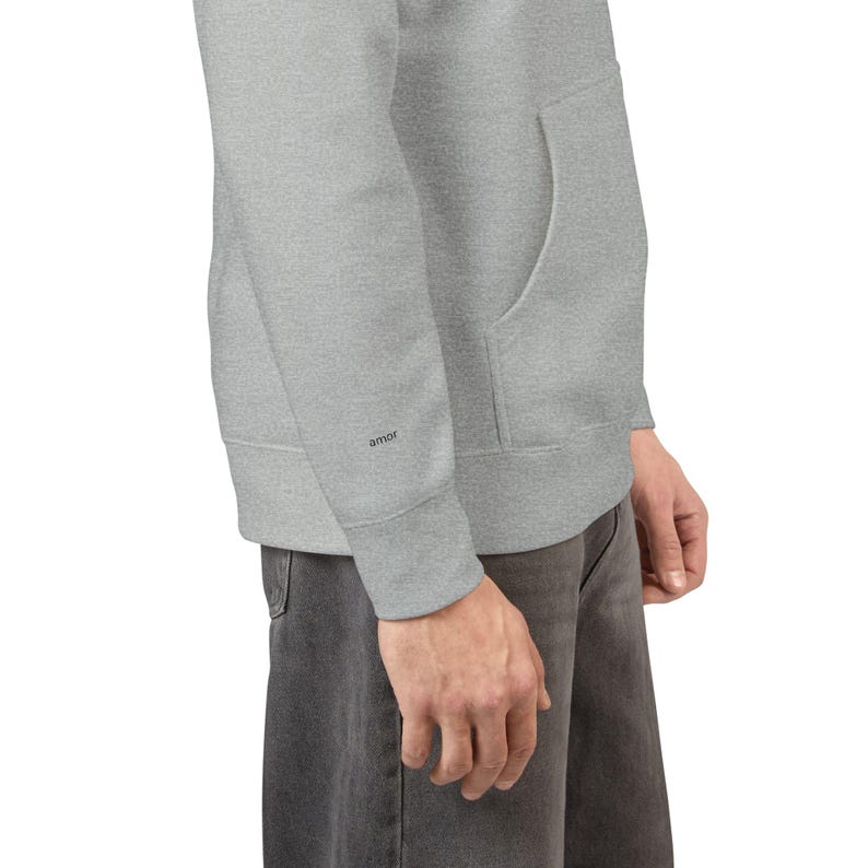 Unisex Fleece Hoodie: Cotton-Poly Blend with Kangaroo Pocket image 5