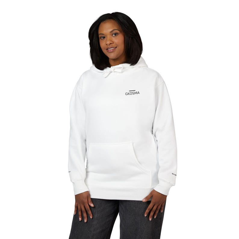 Unisex Fleece Hoodie: Cotton-Poly Blend with Kangaroo Pocket image 1