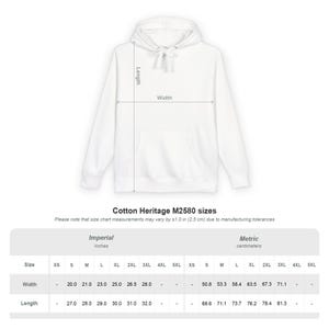 Unisex Fleece Hoodie: Cotton-Poly Blend with Kangaroo Pocket image 7