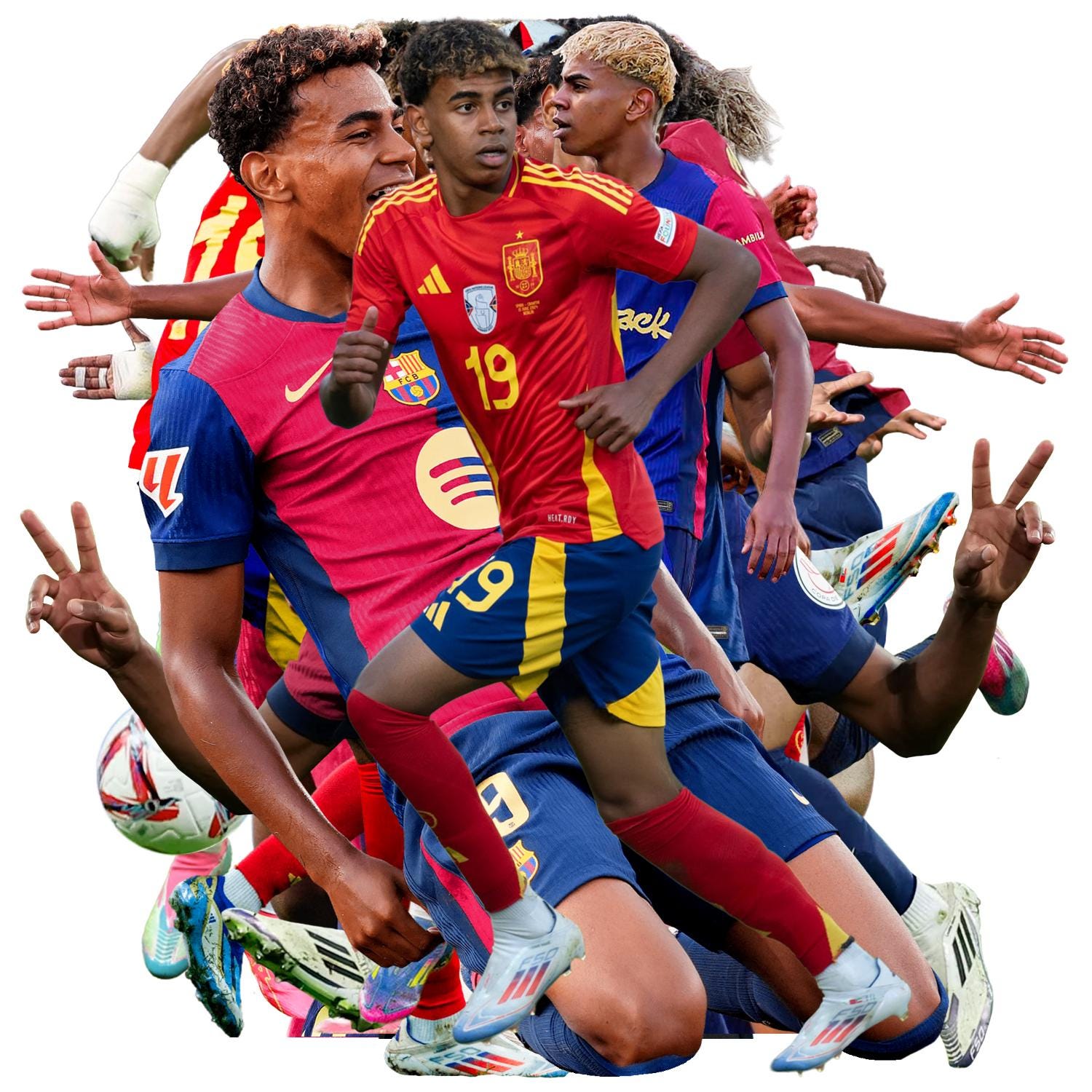 ラミネ・ヤマルPNGコレクション – デジタルヤマルステッカー