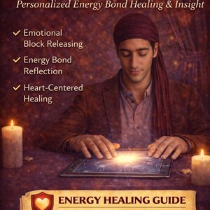 Lectura de conexión espiritual / Sanación de vínculos energéticos personalizada (PDF), comprensión de relaciones y entrega el mismo día