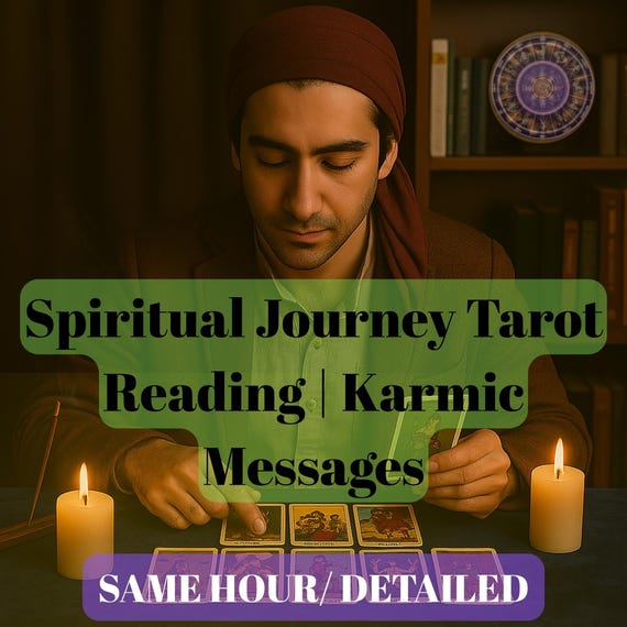 Spiritual Journey Tarot – Karmic Messages, Soul Lessons & Past Life Insight | Same Day Intuitive Reading