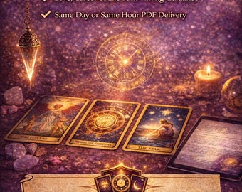 Lectura de Tarot sobre el Momento oportuno - Guía psíquica en PDF para el mismo día - Predicciones sobre el amor, la carrera profesional y el camino de la vida