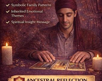 Ancestral Tarot Reading | Family Patterns & Emotional Legacy (PDF)