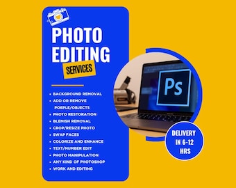 Individueller Fotoeditor: Restaurierung, Personenentfernung (Digitale Datei)
