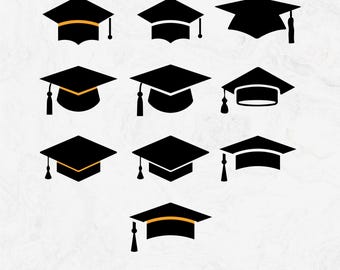 Paquete SVG de birrete de graduación, Clase de 2026, PNG de birrete de graduación, Clase de 2026, Estudiante de último año de secundaria, Graduado universitario, Archivos de vinilo para calcomanías