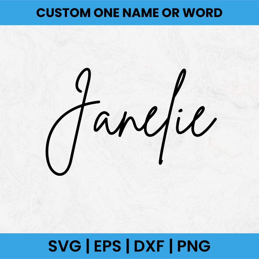 Custom Name, Custom Name Calligraphy, Custom Name Png, Custom Text Svg ...