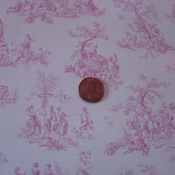 Toile Wallpaper Etsy