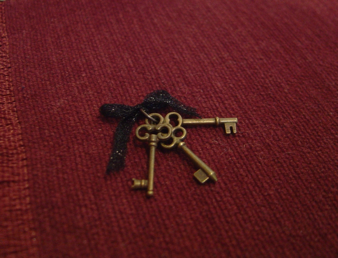 Dollhouse Keys Wall Art French Country Chic Miniature One Inch Etsy
