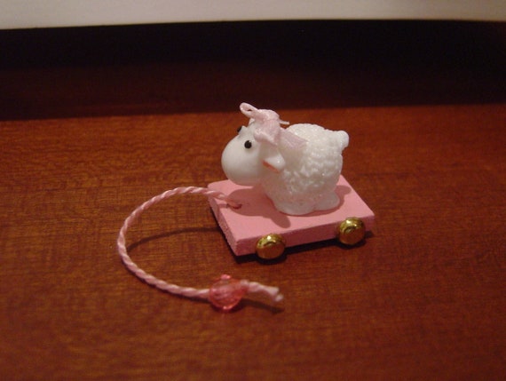 Dollhouse Miniature Pull Toy - 1:12 Scale Tiny Toy For Dollhouse Decor & Miniature Scenes - View #9