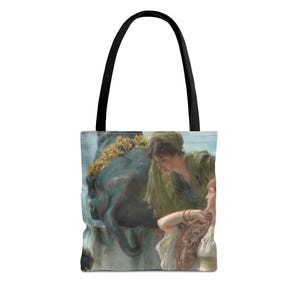 Vintage Art Tragetasche: Elegante Canvastasche