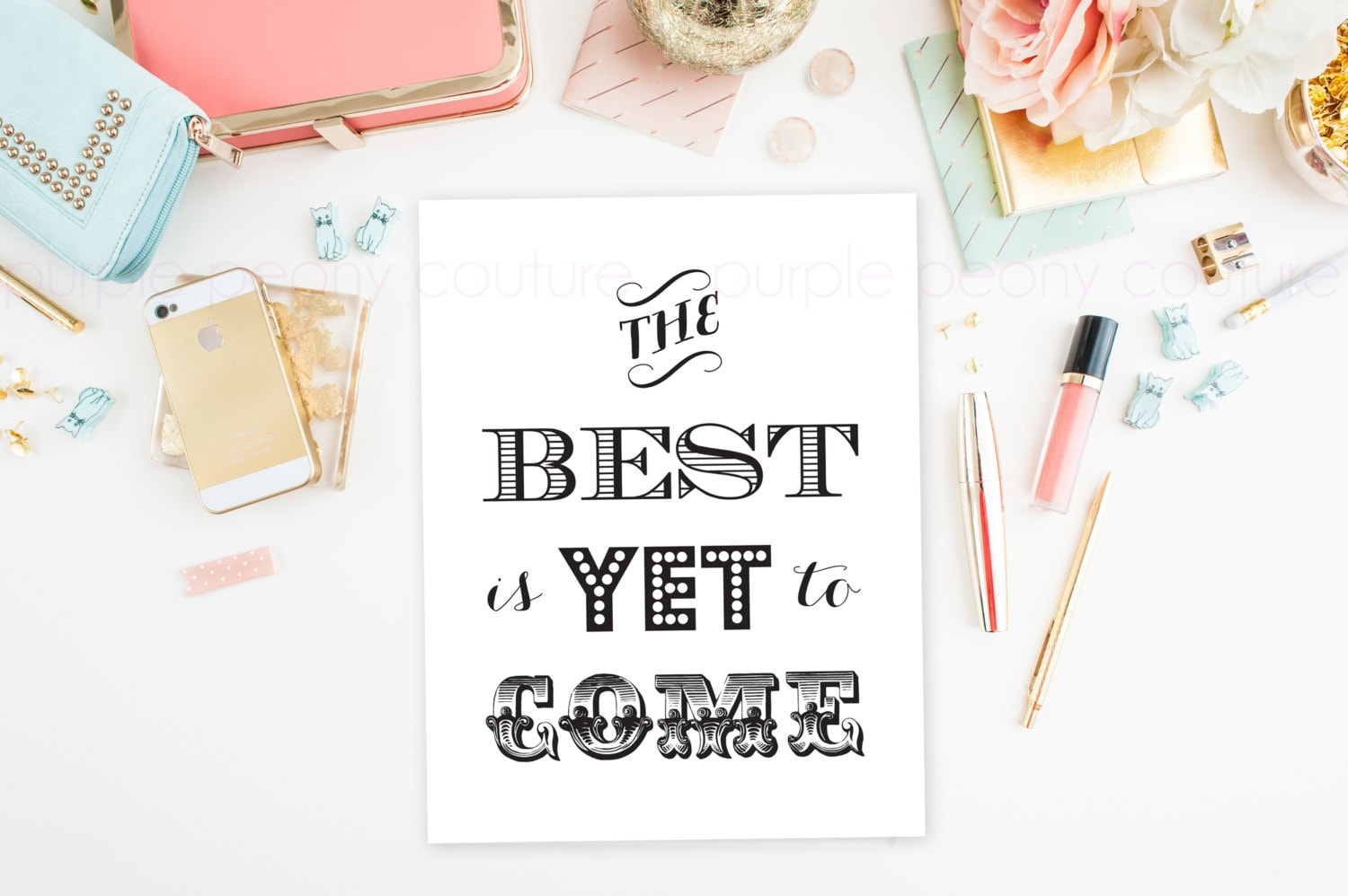 The Best is yet to Come Sign Poster Printable Wedding DIY - Etsy