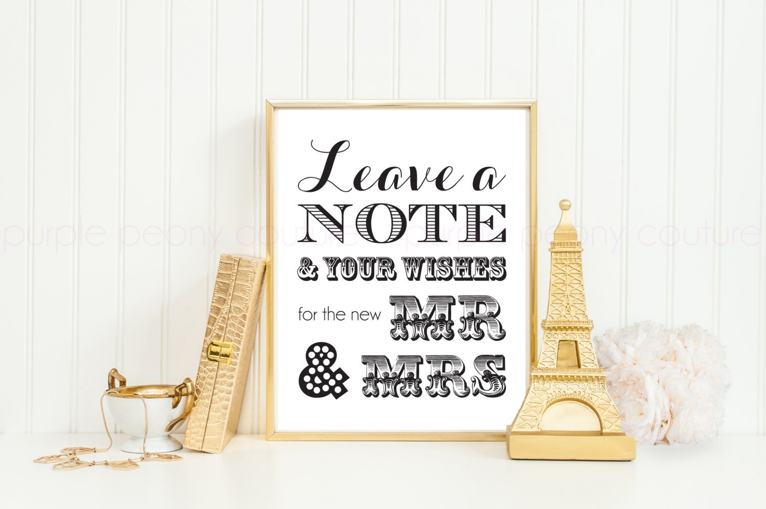 Wedding Guest Book Sign Printable PDF INSTANT DOWNLOAD - Etsy