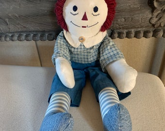 Raggedy Rag Doll | Etsy