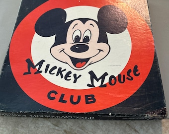 Vintage Mickey Mouse Club Puzzle