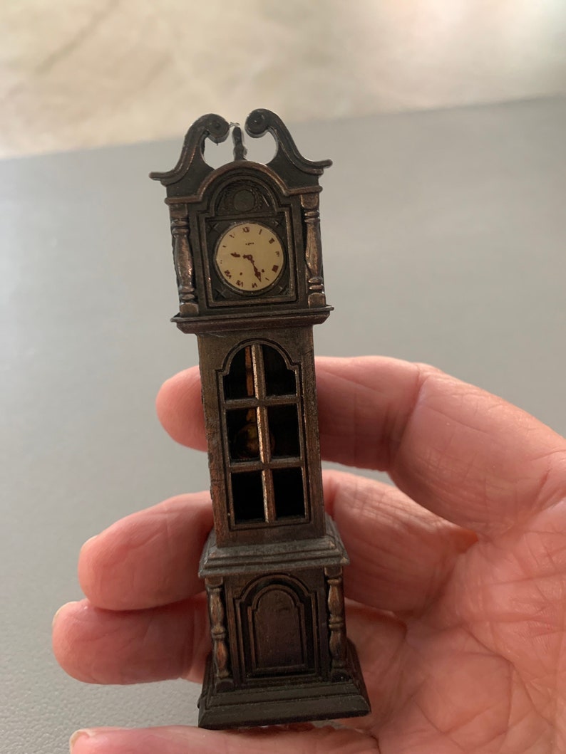 Miniature Grandfather Clock Etsy