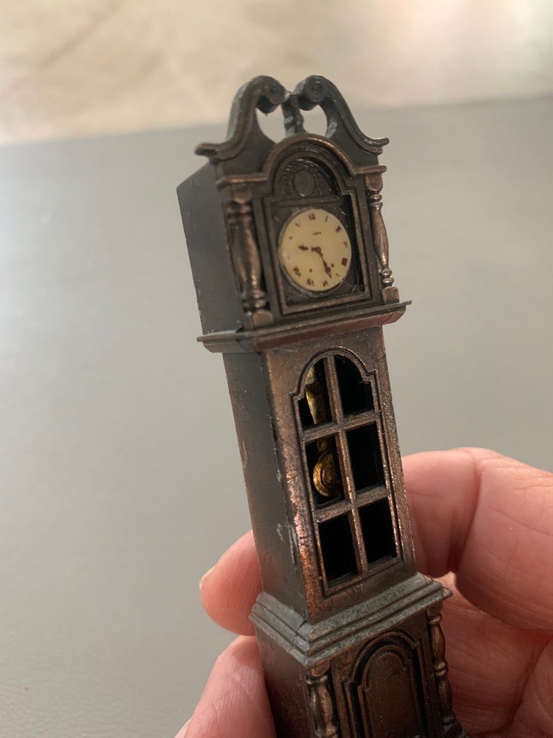 Miniature Grandfather Clock Etsy
