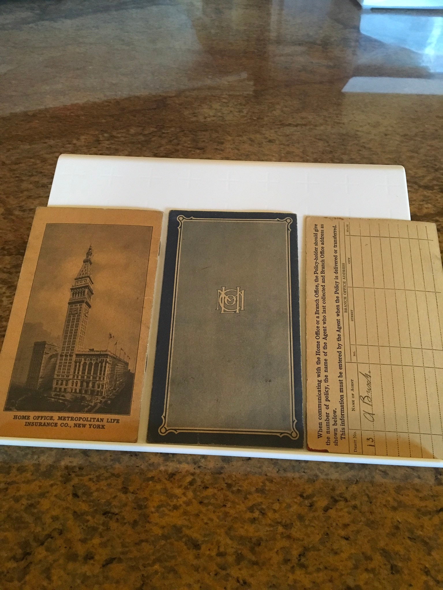 Vintage Metrapolitan Life Insurance Memorabilia Etsy