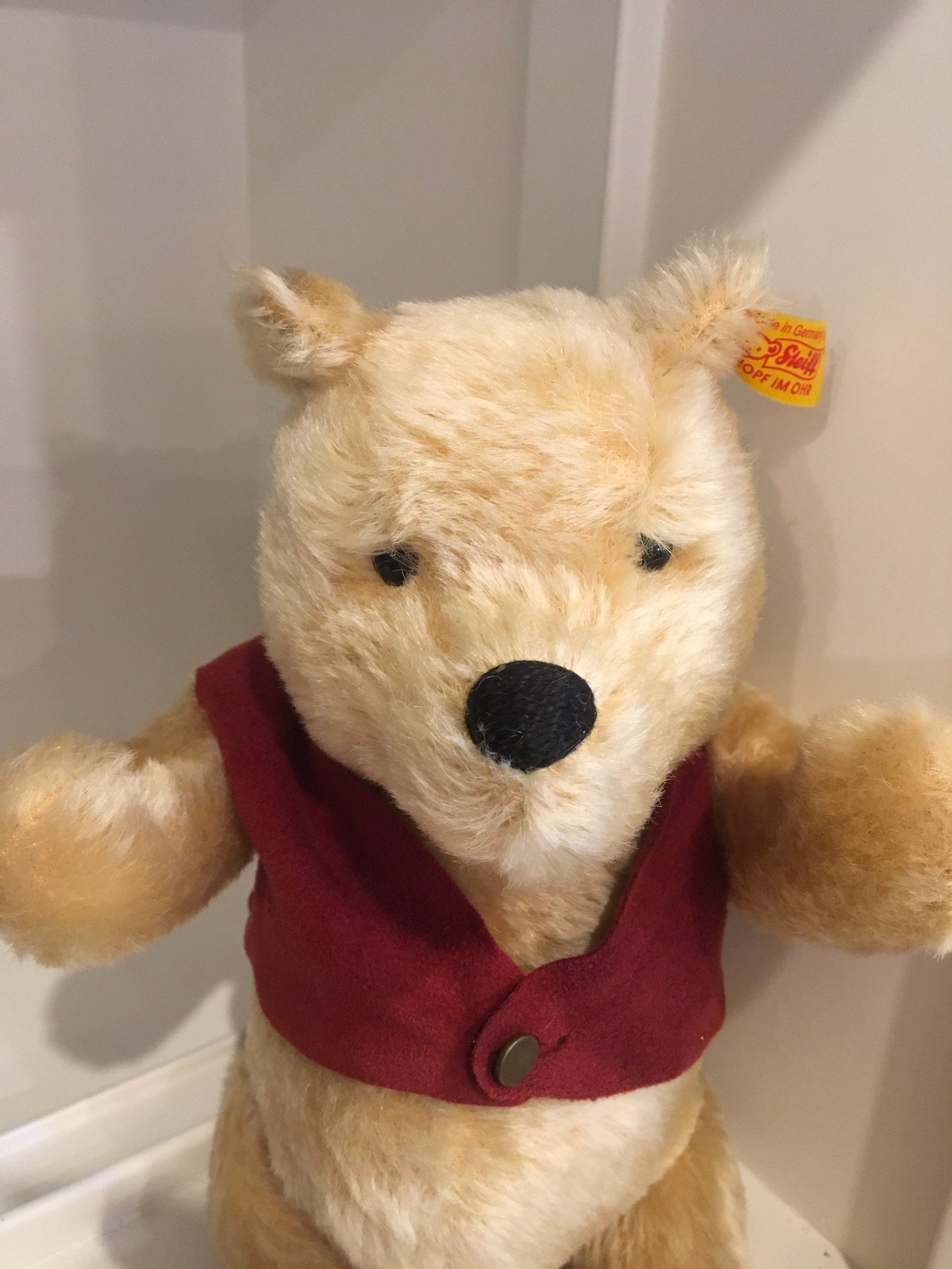 Steiff Winnie the Pooh - Etsy