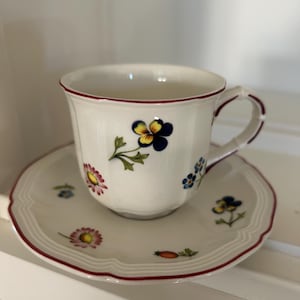 Villeroy & Boch Petite Fleur Tea Cup and Saucer