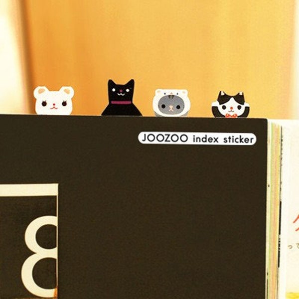 2sheets Joozoo Index Sticker BLACK
