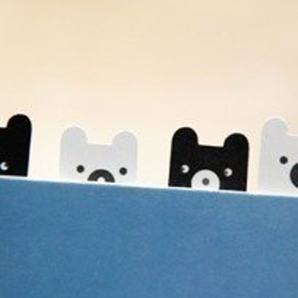 100pcs Index Post It HELLO BEAR