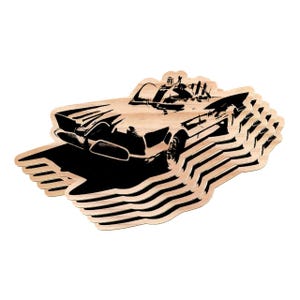 5-pack: 1966 Batmobile - 4-inch Sticker