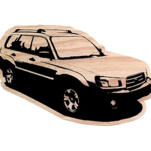 5-pack: 2005 Subaru Forester 2.5X - 4-inch Sticker